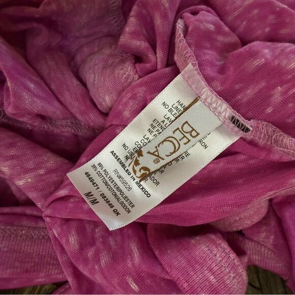 NWOT BECCA Beach Date Romper Vivid Pink – Sz Med - Picture 10 of 10
